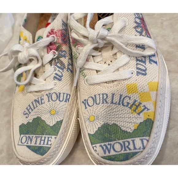 Vans circle vee Eco Theory shoes 7-1/2 NEW - Picture 2 of 10